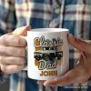 Classic Dad Personalized Mug, Retro Truck Gift for Fathers with Custom Name Classic Dad Personalized Mug, Retro Truck Gift for Fathers with Custom Name
