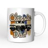 Classic Dad Personalized Mug, Retro Truck Gift for Fathers with Custom Name Classic Dad Personalized Mug, Retro Truck Gift for Fathers with Custom Name