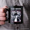 Classic Monsters Black and White Personalized Mug, Retro Vintage Horror Gift with Custom Name Classic Monsters Black and White Personalized Mug, Retro Vintage Horror Gift with Custom Name