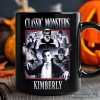 Classic Monsters Black and White Personalized Mug, Retro Vintage Horror Gift with Custom Name Classic Monsters Black and White Personalized Mug, Retro Vintage Horror Gift with Custom Name