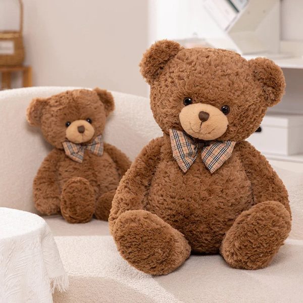 Classic Teddy Bear Plush with Bow 40–80cm Classic Teddy Bear Plush with Bow 40–80cm