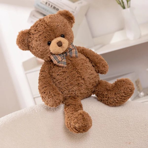 Classic Teddy Bear Plush with Bow 40–80cm Classic Teddy Bear Plush with Bow 40–80cm