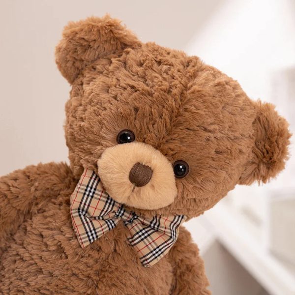 Classic Teddy Bear Plush with Bow 40–80cm Classic Teddy Bear Plush with Bow 40–80cm