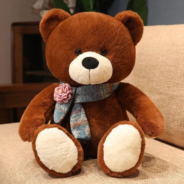 Classic Teddy Bear Plush with Bow Tie Classic Teddy Bear Plush with Bow Tie