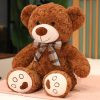 Classic Teddy Bear Plush with Bow Tie Classic Teddy Bear Plush with Bow Tie