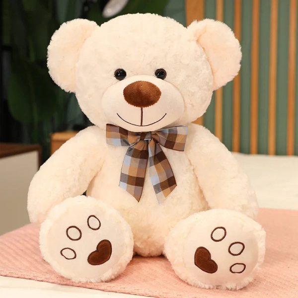 Classic Teddy Bear Plush with Bow Tie Classic Teddy Bear Plush with Bow Tie