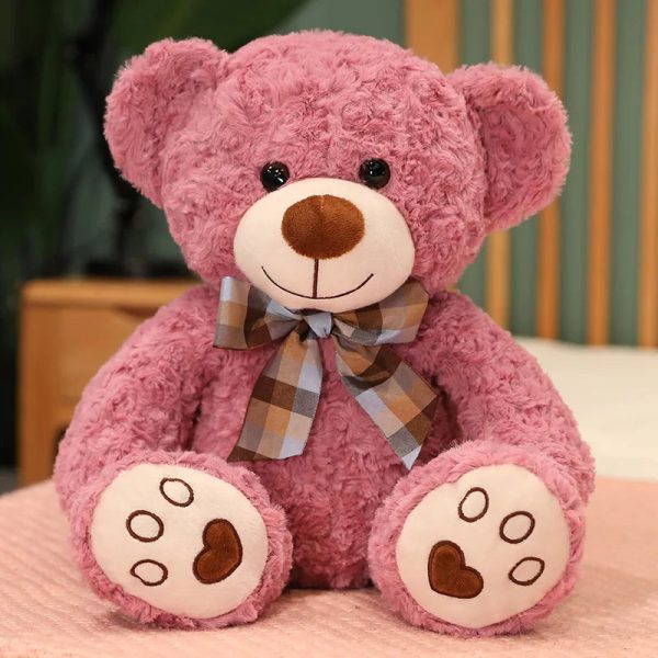 Classic Teddy Bear Plush with Bow Tie Classic Teddy Bear Plush with Bow Tie