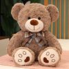 Classic Teddy Bear Plush with Bow Tie Classic Teddy Bear Plush with Bow Tie