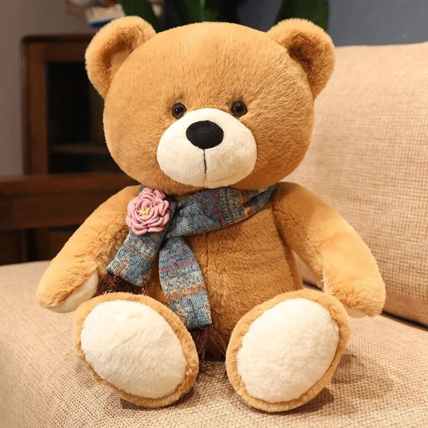 Classic Teddy Bear Plush with Bow Tie Classic Teddy Bear Plush with Bow Tie