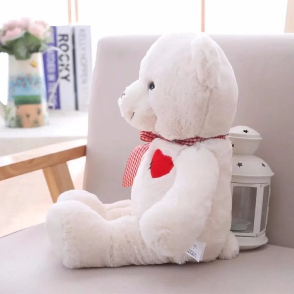 Classic Teddy Bear Plush with Heart 35cm or 50cm Classic Teddy Bear Plush with Heart 35cm or 50cm