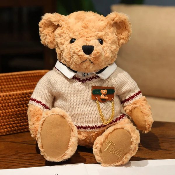 Classic Vintage Teddy Bear Plush Soft Stuffed Doll Classic Vintage Teddy Bear Plush Soft Stuffed Doll