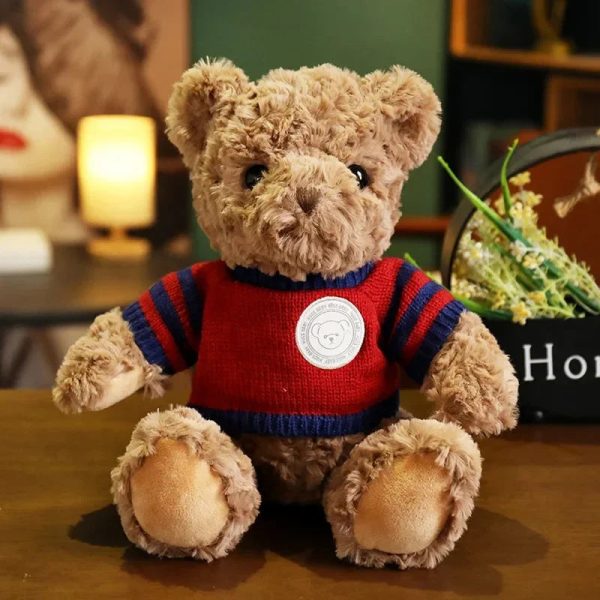 Classic Vintage Teddy Bear Plush Soft Stuffed Doll Classic Vintage Teddy Bear Plush Soft Stuffed Doll