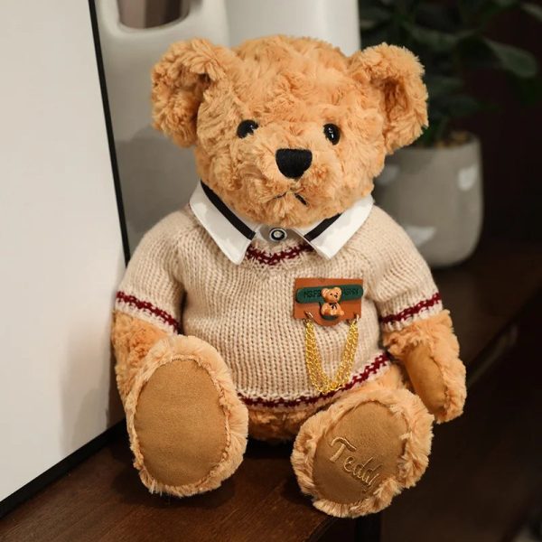 Classic Vintage Teddy Bear Plush Soft Stuffed Doll Classic Vintage Teddy Bear Plush Soft Stuffed Doll