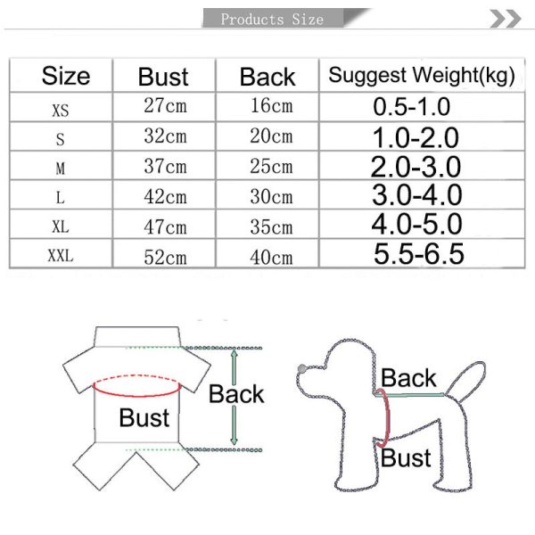 Classic Warm Dog Sweater Classic Warm Dog Sweater