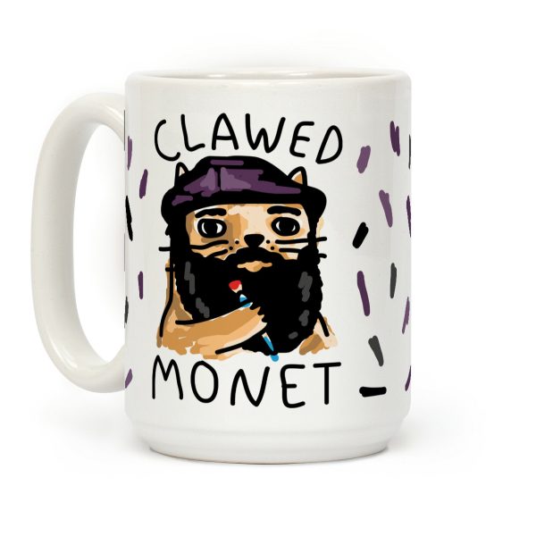 Clawed Monet Coffee Mug Clawed Monet Coffee Mug