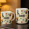 Climb High Reach Far With Colorful Climbing Holds - Personalized Custom Coffee Mug - HOB015_MG