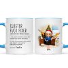 Cluster F*ck Fixer Office Humor - Personalized Mug - Christmas Gift for Coworkers, Husband, Wife, Daughter, Son, Friends