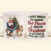 Cocoa, Christmas Movies & My Cat - Personalized Mug Cocoa, Christmas Movies & My Cat - Personalized Mug