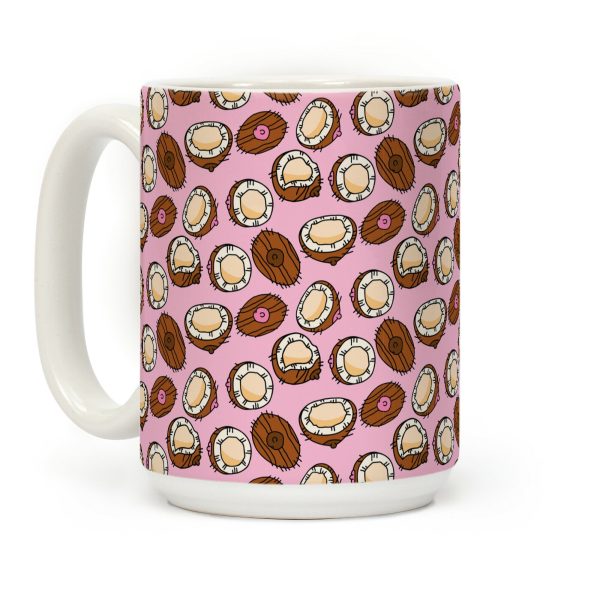 Coconut Titty Pattern Coffee Mug Coconut Titty Pattern Coffee Mug