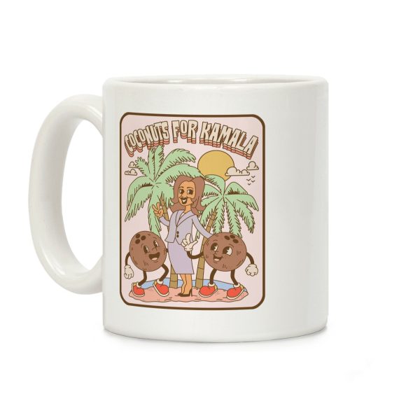 Coconuts For Kamala Coffee Mug Coconuts For Kamala Coffee Mug