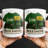Code, Game Developer, Gaming Controller and Pixelated Alien - Personalized Custom Coffee Mug - OFW003_MG