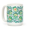 Coffee And Tea Frogs Coffee Mug Coffee And Tea Frogs Coffee Mug