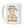 Coffee Beans and Toe Beans Coffee Mug Coffee Beans and Toe Beans Coffee Mug