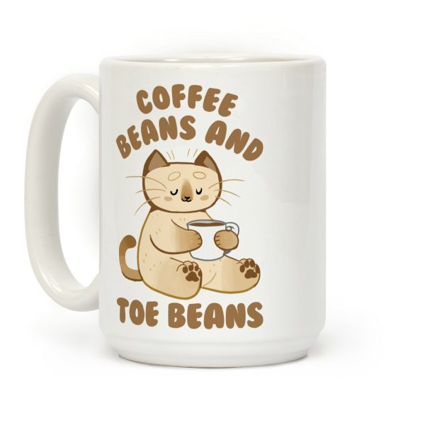 Coffee Beans and Toe Beans Coffee Mug Coffee Beans and Toe Beans Coffee Mug