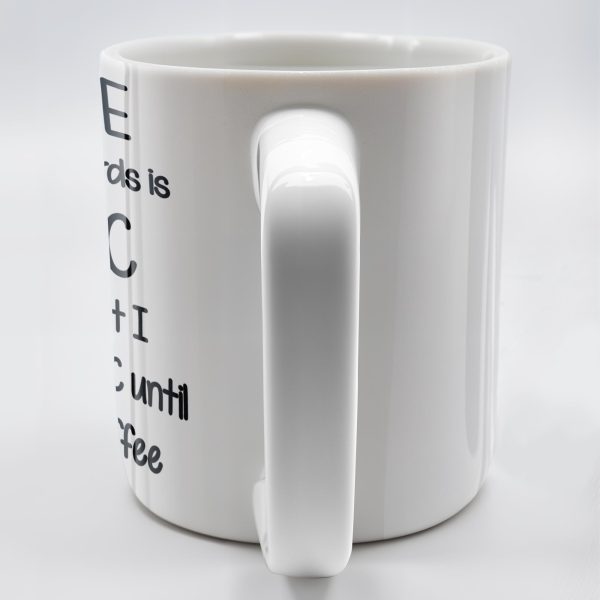 Coffee Spelled Backwards Is EEFFOC, Humorous Phrase With Rooster - Personalized Custom Coffee Mug - COL113_MG