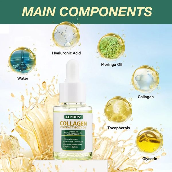 Collagen Lifting Body Oil 30Ml | Firming & Hydrating Skin Oil Collagen Lifting Body Oil 30Ml | Firming & Hydrating Skin Oil