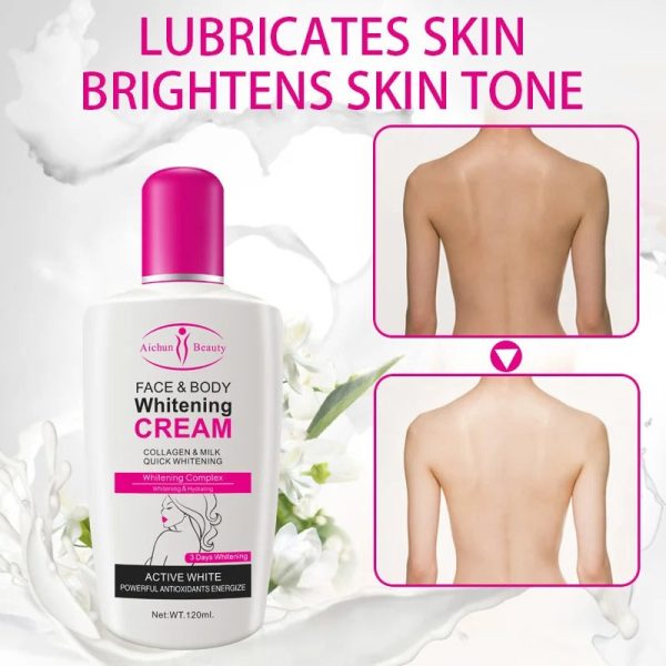 Collagen & Milk Whitening Cream For Face And Body Brightening & Moisturizing Collagen & Milk Whitening Cream For Face And Body Brightening & Moisturizing