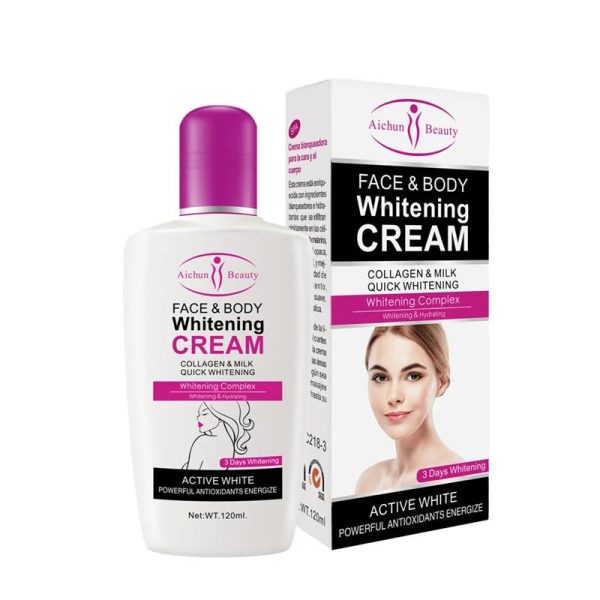 Collagen & Milk Whitening Cream For Face And Body Brightening & Moisturizing Collagen & Milk Whitening Cream For Face And Body Brightening & Moisturizing