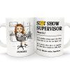 Colleagues Show Supervisor - Funny Gift For Colleagues, Gift For Yourself - Personalized White Edge-to-Edge Mug Colleagues Show Supervisor - Funny Gift For Colleagues, Gift For Yourself - Personalized White Edge-to-Edge Mug