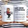 Colleagues Show Supervisor - Funny Gift For Colleagues, Gift For Yourself - Personalized White Edge-to-Edge Mug Colleagues Show Supervisor - Funny Gift For Colleagues, Gift For Yourself - Personalized White Edge-to-Edge Mug