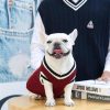 College V-neck Sweater for Dogs College V-neck Sweater for Dogs
