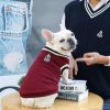 College V-neck Sweater for Dogs College V-neck Sweater for Dogs