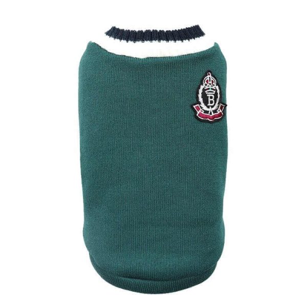 College V-neck Sweater for Dogs College V-neck Sweater for Dogs
