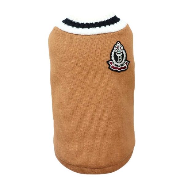 College V-neck Sweater for Dogs College V-neck Sweater for Dogs