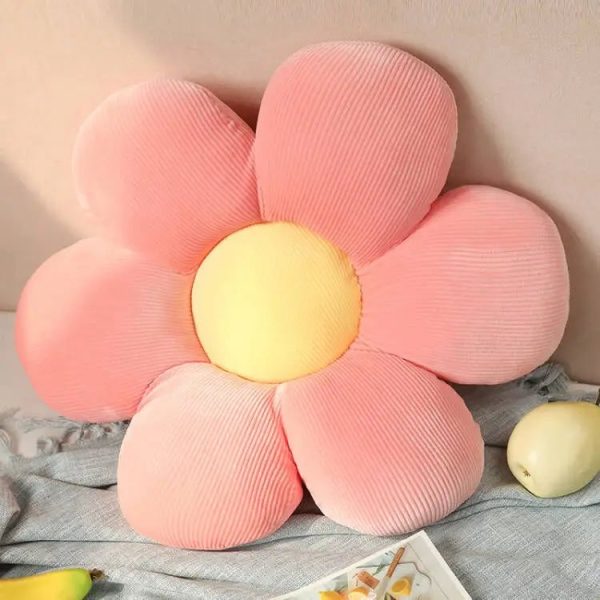 Colorful Flower Plush Pillow Cushion Colorful Flower Plush Pillow Cushion