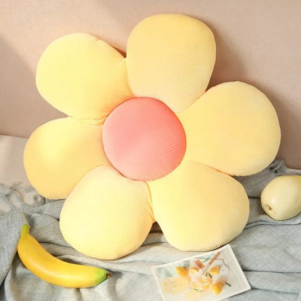 Colorful Flower Plush Pillow Cushion Colorful Flower Plush Pillow Cushion