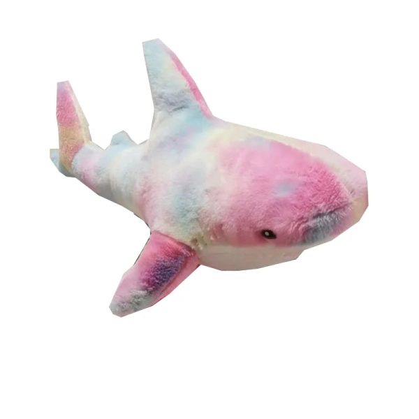 Colorful Shark Plush Pillow Colorful Shark Plush Pillow