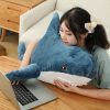 Colorful Shark Plush Pillow Colorful Shark Plush Pillow