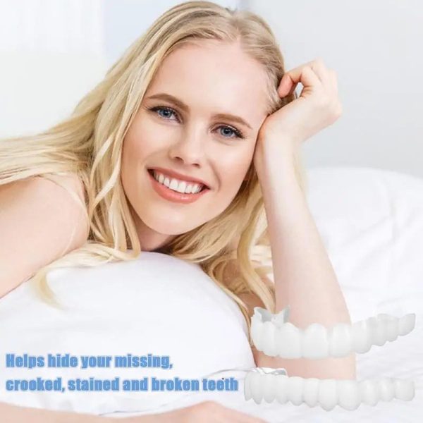 Comfort Fit Temporary Teeth Cover Comfort Fit Temporary Teeth Cover