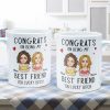 Congrats On Being My Bestie - Personalized Mug Congrats On Being My Bestie - Personalized Mug