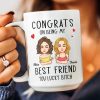 Congrats On Being My Bestie - Personalized Mug Congrats On Being My Bestie - Personalized Mug