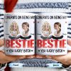 Congrats On Being My Bestie, Two Animated Girls Design - Personalized Custom Coffee Mug - BST464_MG Congrats On Being My Bestie, Two Animated Girls Design - Personalized Custom Coffee Mug - BST464_MG