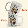 Congrats On Being My Boss - Personalized Mug Congrats On Being My Boss - Personalized Mug