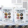 Congrats On Being My Boss - Personalized Mug Congrats On Being My Boss - Personalized Mug