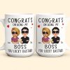 Congrats On Being My Boss - Personalized Mug Congrats On Being My Boss - Personalized Mug