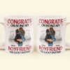 Congrats On Being My Boyfriend/Husband You Lucky - Personalized Mug Congrats On Being My Boyfriend/Husband You Lucky - Personalized Mug